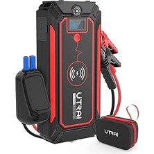 Nacario Utrai Jstar 4 24000 Mah 2500A Jump Starter Taşınabilir Akü (Kablosuz Şarj + Pusula +