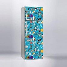 Nacario Buzdolabı Sticker Kaplama Dolap Kaplama Etiketi Lol Play