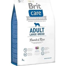 Nacario Brit Care Kuru Maması, Kuzu Pirinçli, Yetişkin, Büyük Irk, 12 kg