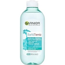 Nacario Skin Naturals Saf & Temiz Micellar Kusursuz Makyaj Temizleme Suyu (400 Ml)