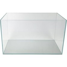 Nacario 25X25X25 cm Full Clear Rodajlı Cama Cam Akvaryum 6mm