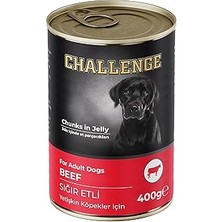 Nacario Challenge Konserve Yetişkin Sığır Etli 400 gr