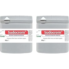 Nacario Sudocrem Bebek Bakım Kremi 60 gr X2 Adet