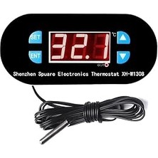 Nacario Sanec Röle Çıkışlı Dijital Termostat 12V Sıcaklık XH-W1308