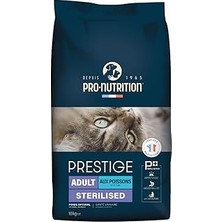 Nacario Nutrition Prestige Adult Sterilised Yetişkin Kısırlaştırılmış Somonlu Morina Balıklı Ma