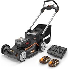 Nacario Worx WG748E 40VOLT 4.0AH. Li-Ion 46CM Profesyonel Kömürsüz Şarjlı Çim Biçme