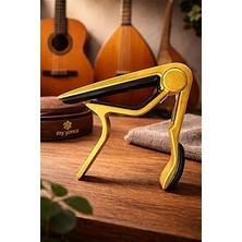 Nacario Nemesis Fc-75 Gitar Capo Saz Bağlama Kaposu Gitar Için Uyumlu Gold Kapo