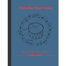 Nacario Drumline Blank Music Sheet Book