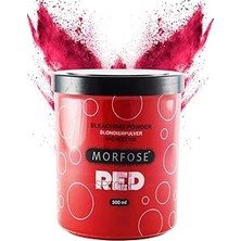 Nacario Profesyonel Ağartma Tozu 450 G / 15,8 Oz Kırmızı Ağartma Tozu Kuaför Malzemeleri Saç Parlak