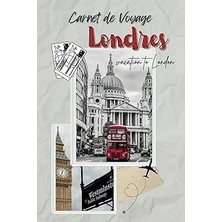 Nacario Independently Published Carnet De Voyage Londres: Cahier De Vacances Pour Filles Garçons Enfants |