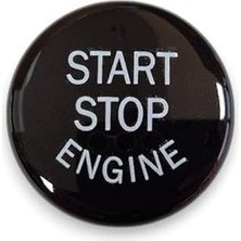 Nacario Start Stop Basma Düğmesinin Kapağı Siyah Bmw X5 E70 2007-2012