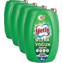 Nacario Çamaşır Suyu Dağ Esintisi 4000 ml (4 Paketi)