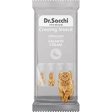 Nacario Dr.sacchi Ödül Sıvı Steril Salmon Maması, 4'lü