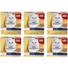 Nacario Gourmet Gold Kıyılmış Çeşitli Yaş Multipack 85 Gr. (48 Al 36 Öde)