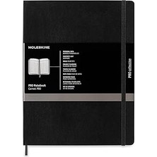 Nacario Moleskine Defter Xl Boy Siyah Yumuşak Kapak