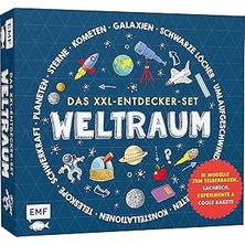 Nacario Das Xxl-Entdecker-Set – Weltraum: Mit 10 Modellen Zum Selberbauen, Sachbuch, Experimenten Und Coole