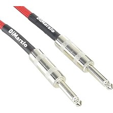 Nacario Dimarzio EP1715SSRD 4.5 Metre Kırmızı Enstrüman Kablosu