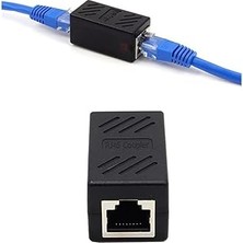 Nacario Coverzone 1 Portlu Ethernet Splitter, Çift Lan Kablosu, Ethernet Bölücü, RJ45 Dişi Adaptör Konnektö
