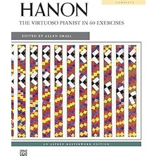 Nacario Hanon -- The Virtuoso Pianist: Complete, Comb-Bound Book (Alfred Masterwork Editions)
