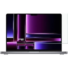 Nacario Engo Macbook 14.2 M2 Ekran Koruyucu 9h Parlak Nano Şeffaf