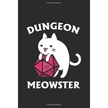 Nacario Dungeon Meowster: Dnd Campaign Notebook Journal 150 Lined Pages