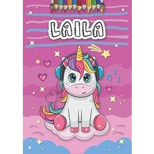 Nacario Laila: Personalized Coloring Book For Laila | Theme: Unicorn | Birthday Gift For Girl, Daughter ...