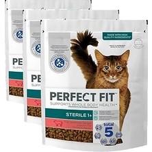 Nacario Perfect Kısır Yetişkin Sığırlı Kuru Mama 750G (3 Paketi)