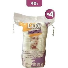 Nacario Lux Disk Kare Makyaj Pamuğu 40' Lı x 4
