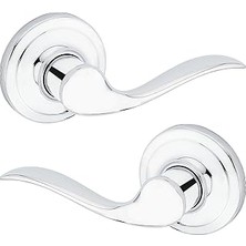 Nacario Kwikset Tustin Iç Geçit Kapı Kolu, Dolap Koridor Kapıları Için Kol, Ters Çevrilebilir Kilitlemes