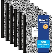 Nacario Oxford Kompozisyon Not Defterleri, Okul Malzemeleri, Okul Için Not Defterleri, Okul Ofis Için Co