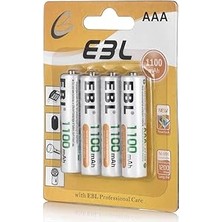 Nacario Ebl 1,2 V Aaa Şarj Edilebilir Uzun Ömürlü Piller