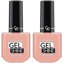 Nacario Extreme Gel Shine Nail Color NO:100 - Oje 2li Paket