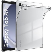 Nacario Galaxy Tab A9 X210 X215 X216 Kılıf Darbelere Dayanıklı Şeffaf Kapak Renksiz
