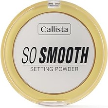 Nacario Callista So Smooth Setting Powder Makyaj Sabitleyici Transparan Pudra 01 Bake Me Up