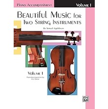 Nacario Beautiful Music For Two String Instruments, Bk 1: Piano Acc.