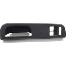 Nacario VASS41 Sol Ön Kapı Cam Düğmesi Yuvası Siyah 3B1867171D Vw Golf 4 1998-2004
