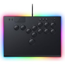 Nacario Kitsune - Ps5 Pc Için Optik Tüm Düğmeli Arcade (4 Hassas Hareket Tuşlu Düze