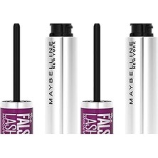 Nacario New York Falsies Lash Lift Siyah Maskara (2 Paketi)