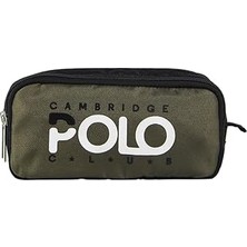 Nacario Cambridge Club Preppy Çift Bölmeli Unisex Çocuk Kalemlik Yeşi̇l