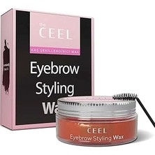 Nacario The Ceel Şeffaf Kaş Şekillendirici Sabitleyici Wax 50 Ml, E Vitamini Hint Yağı Özlü Dolgunlaş