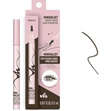 Nacario Miniso Minimalist Serisi Kesik Uçlu Eyeliner 02 Kahve, 2017454011108