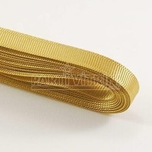 Nacario Gold (Altın) Grogren Kurdela 1 Cm. x 10 Metre