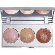 Nacario Strobing Highlighter, Pink Gold Bronz, Aydınlatıcı Palet