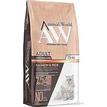 Nacario Animal Adult Sterilised Somonlu Kısırlaştırılmış Yetişkin 15 kg
