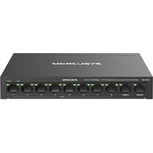 Nacario Mercusys MS110CP | 10 Port Poe+ Switch | 8 Port Poe Kamera Switch | 2 Gigabit Uplink | 65W | 250M E