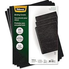 Nacario Fellowes – "presentation Cover, 8 – 3/4" X11 – 1/4, 200/PK, Black, Sold As 1 Paket, FEL5213