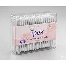 Nacario Ipek Kulak Temizleme Pamuğu, 200 Adet