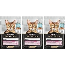 Nacario Plan Pouch Okyanus Balıklı Yetişkin Konservesi 85GR (3 Paketi)