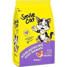 Nacario Smile Cat Kısır Tavuklu 400 gr Kuru Mama