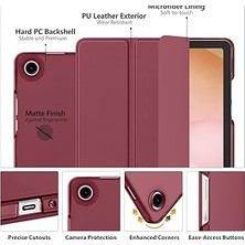 Nacario Galaxy Tab A9 11INÇ X210 X215 X216 Kılıf New Pu Deri Standlı